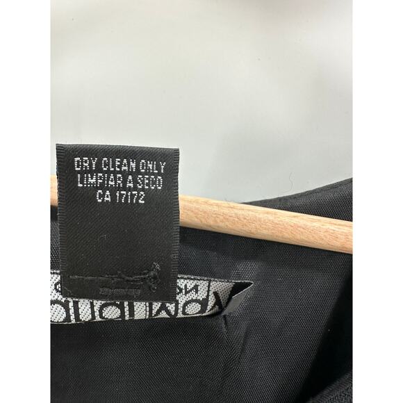 Randi May Collection Black Short Sleeve Mini Layered Dress Womens Size 8 - Picture 6 of 8